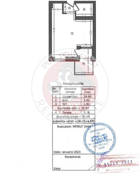 Pajura | 36mp | Garsoniera | Semidecomandata | B12426